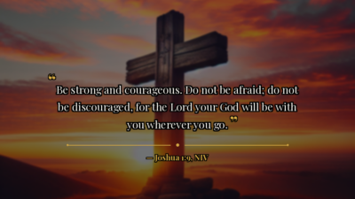 EMS & Paramedic Faith Challenge — Day 3: Courage Under Pressure - Bible verse image
