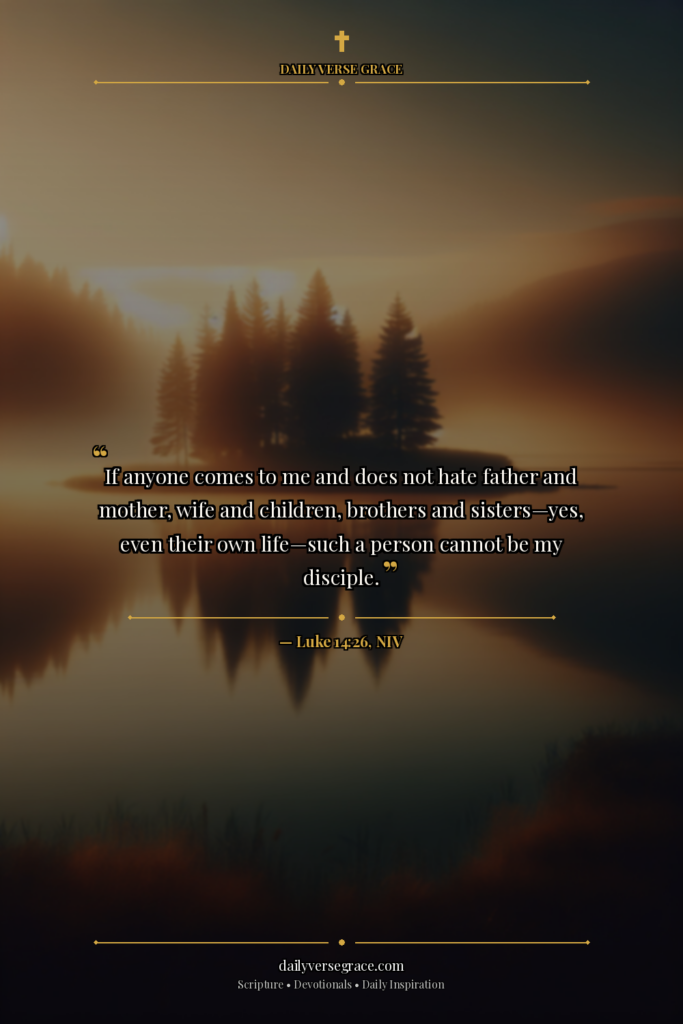 EMS & Paramedic Faith Challenge — Day 6: Family & Sacrifice - Bible verse image