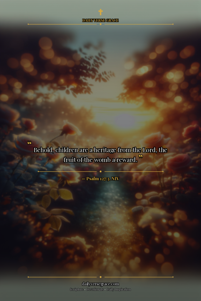 Police Faith Challenge — Day 6: Family & Sacrifice - Bible verse image