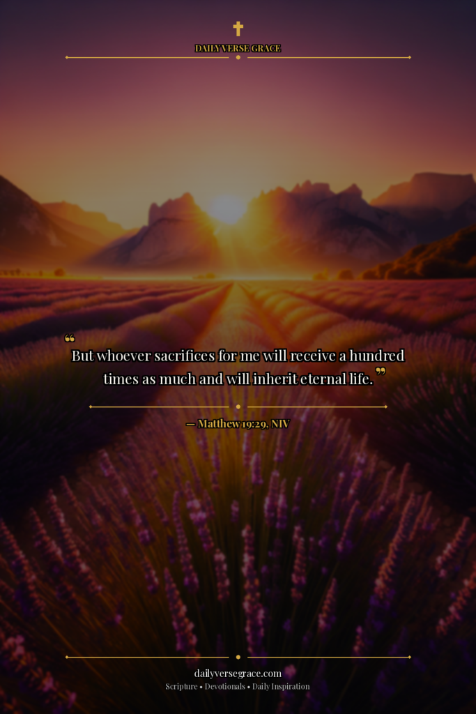 Construction Faith Challenge — Day 6: Family & Sacrifice - Bible verse image