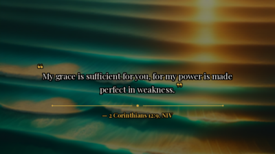 Military Faith Challenge — Day 2: Strength in Weakness - Bible verse image