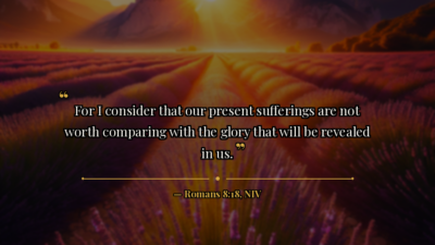 Military Faith Challenge — Day 7: Hope & Purpose - Bible verse image