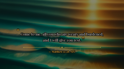 Evening Peace: Processing What We Witnessed - Bible verse image