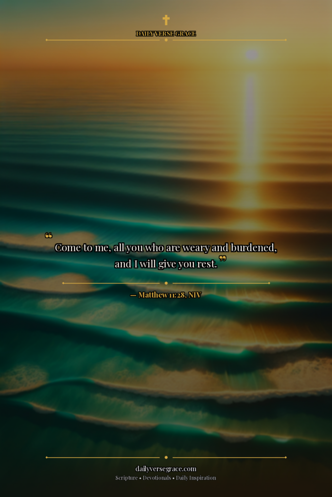 Evening Peace: Processing What We Witnessed - Bible verse image