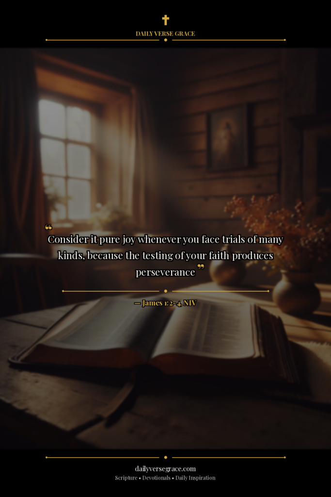 James 1:2-4 - Embracing Patience in Trials